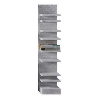Spacco 90 Vertical Bookcase in Bianco Carrara Marble by Bufalini Marmi For Sale