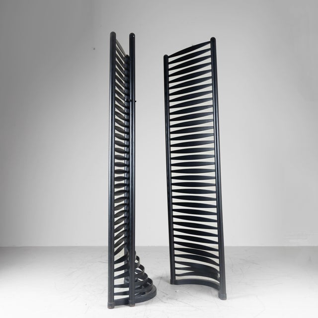 Black Screen by Massimo Morozzi for Mazzei, 1986, in Good conditions. Designed 1980 to 1989 I have official proof of...