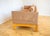 Mid-Century Modernist Sofa and Armchair in Blonde Maple and Upholstery attributed to Terence Conran, 1970s, Set of 2 For Sale - Image 13 of 18