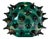 Riccio Vase in Green by Gae Aulenti for Venini, Italy, 2006 For Sale