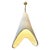 Late 20th Century Organic Oversized Cone Pendant in French Plaster For Sale - Image 5 of 17
