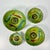 1950s Vintage Mexican Southwestern Folk Art Tlaquepaque Pottery Serving Bowls - Set of 4. For Sale - Image 4 of 12