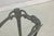 1980s Wrought Iron & Glass Top Console Sofa Table For Sale - Image 5 of 16