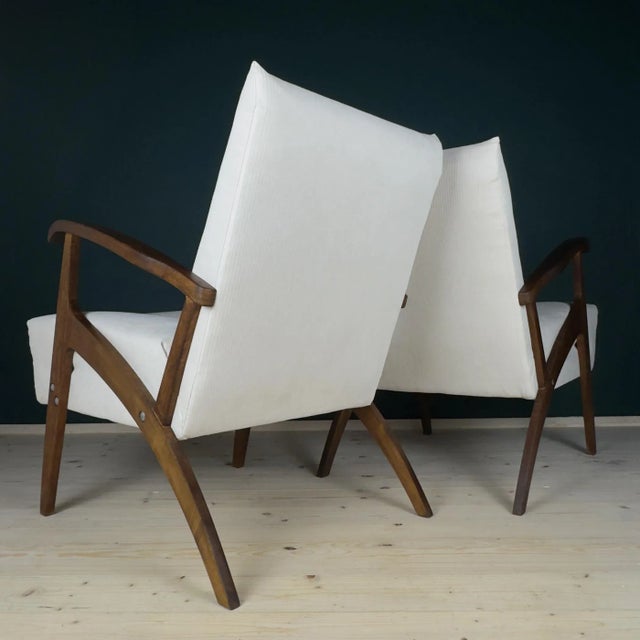 Mid-Century Armchairs, Yugoslavia, 1970s, Set of 2 For Sale - Image 11 of 18