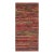 Rug & Kilim’s Moroccan Style Rug in Pink With Polychromatic Stripes For Sale
