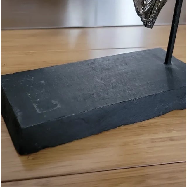 Vintage Thai Buddha Hand Sculpture on Stand For Sale - Image 12 of 12