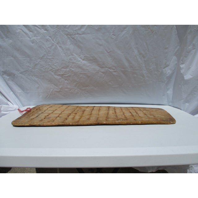 Wax Arabic School Aesthetic Forms Wood Panel For Sale - Image 7 of 8