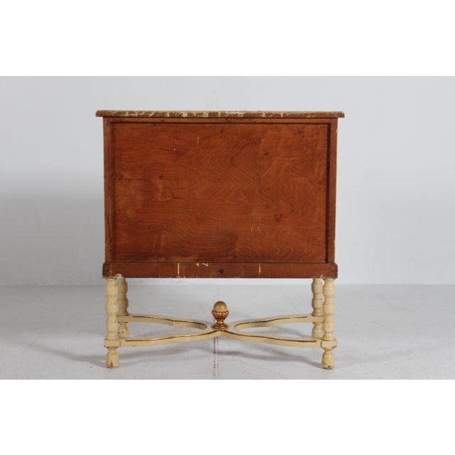 Danish Empire Style Cream Pine Chest of Drawers by Josef Frank, 1930s For Sale - Image 12 of 14