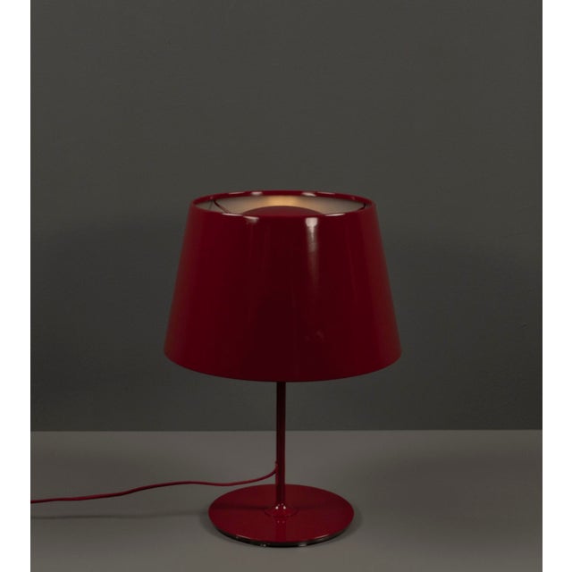 This table lamp from the 2000s, designed by c halskov & dalsgaard for ikea, impresses with its clean, modern lines and...