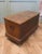 2000 - 2009 Carved Elm Coffer with Pierced Brass Decoration For Sale - Image 5 of 7