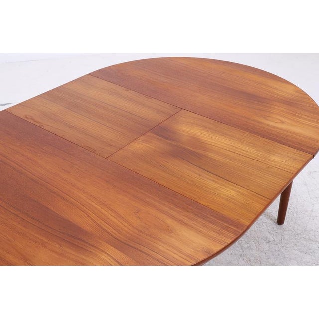 Vintage Teak Roundette Dining Table by Hans Olsen for Frem Røjle For Sale - Image 13 of 17