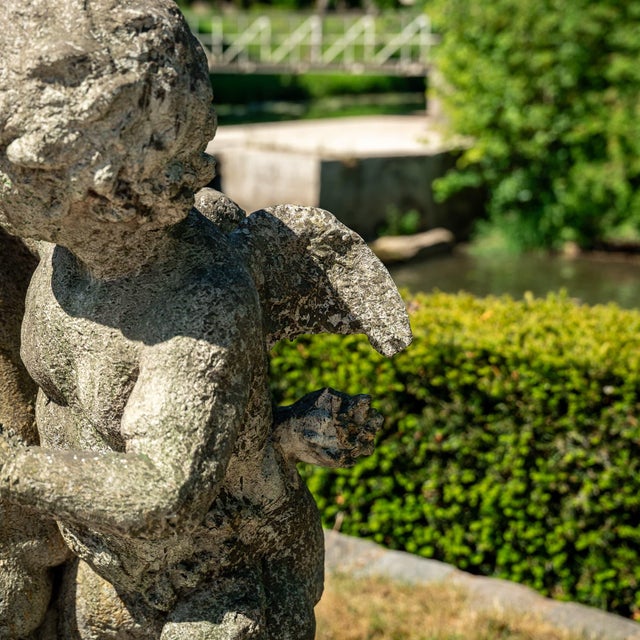 Unknown, Playing Putti, 1990s, Stone For Sale - Image 12 of 14