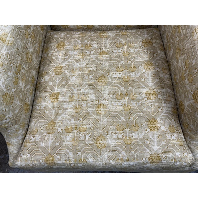 Gold Lee Industries Slope Lounge Chairs, Pair For Sale - Image 8 of 12