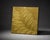 Metallic Gold Botanical Relief Wall Plaque For Sale - Image 4 of 6