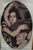 Exceptional Christopher Guy mosaic wall panel model 46-0281 featuring elegant stylized female figures rendered in hand-set...