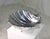 Coastal Polished Aluminum Decorative Clamshell Bowl Catchall For Sale - Image 11 of 13
