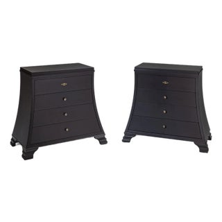 Trapezoidal Commodes, Set of 2 For Sale