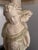 Rococo 1990s Pacific Coast Lighting Neoclassical Cherub Table Lamp With Fringed Shade For Sale - Image 3 of 10