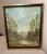 Vintage Original Hans Leich Oil Painting Realism Pond Landscape on Canvas For Sale - Image 10 of 12