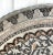 Moroccan Vintage Islamic Moroccan 34" Engraved Silver Copper Tray Table Top For Sale - Image 3 of 10