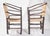 Rustic Pair Vintage Old Hickory Barrel Chair Style Andrew Jackson For Sale - Image 3 of 18