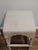 Essential Home Essentials for Living French Linen Country Bisque Rue Square Counter Stool For Sale - Image 4 of 8