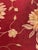 Antique Pair of Burgundy Silk Embroidered Pillows With Tassels Duck Geathers For Sale In Miami - Image 6 of 6