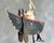 Vintage Folk Art Nautical Metal Toy Sailor Pendulum Sculpture, 1950s For Sale - Image 4 of 13