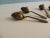 English Brass Tea Spoons - Set of 4 Engrave: Made in England Size: 6"L x 1.5"W x 1"H