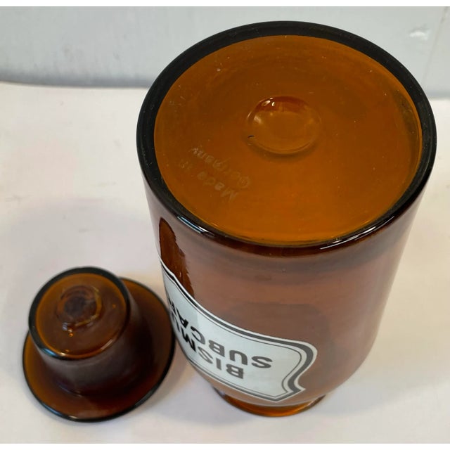 Vintage German Apothecary Jar For Sale In Dallas - Image 6 of 8
