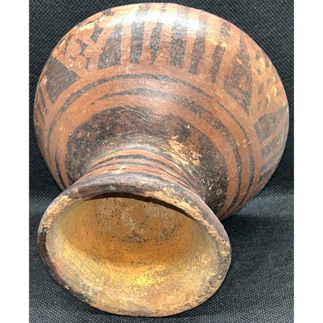 Authentic 1000-Year-Old Pre-Columbian Narino Pottery Compotera Colombia Ecuador Antiquity For Sale - Image 11 of 14
