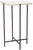 Overall measurements (inches) 21H x 11.50W x 11.50D . Overall Condition is New. Material(s): Marble,Iron,Iron. Style:...