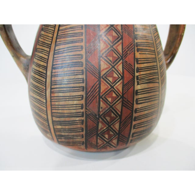 Colombian Pottery Cat / Feline Vase For Sale In Cincinnati - Image 6 of 13