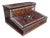 Napoleon III Travel Writing Desk in Yew Burl and Rosewood, Late 19th Century For Sale