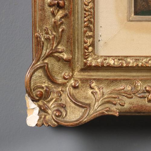 Domenico De Bernardi, Landscape, Oil Painting, Framed For Sale - Image 7 of 13