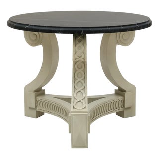 Bunny Williams Home Scroll Side Table For Sale