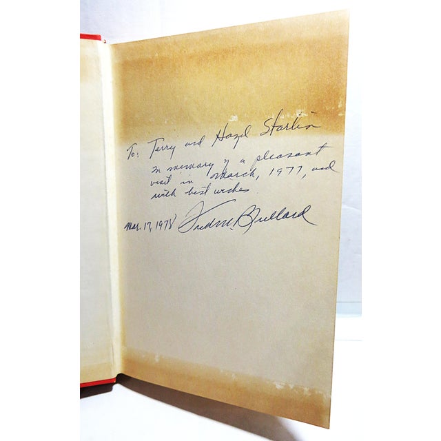 1970s Volcanoes in History, in Theory, in Eruption by Fred M. Bullard Autographed For Sale - Image 5 of 5