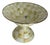 Mackenzie-Childs Parchment Check Enamel Pedestal For Sale