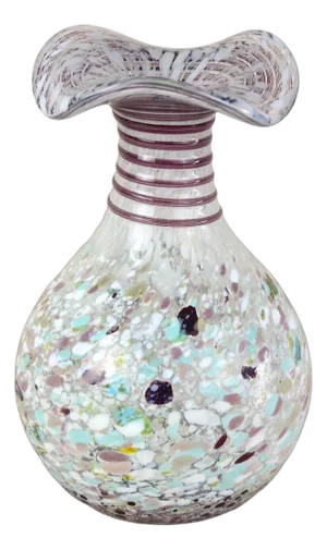 Mid-Century Murano Glass Vase, Italy, 1950s