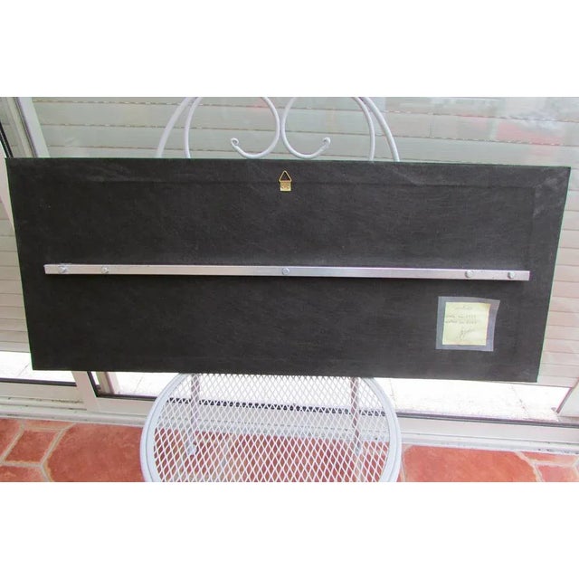 String Artwork with Stylized Birds, 1970s For Sale - Image 6 of 7