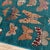 Teal Butterfly Moth Pictorial Hand-Knotted Wool Rug - 3'4" X 4'10" For Sale - Image 10 of 10