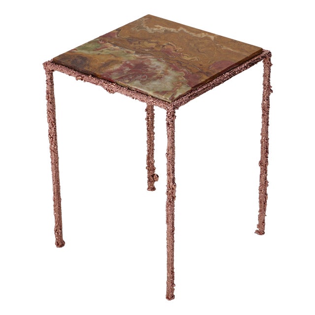 Forma Seconda Side Table by Nicola Di Froscia For Sale