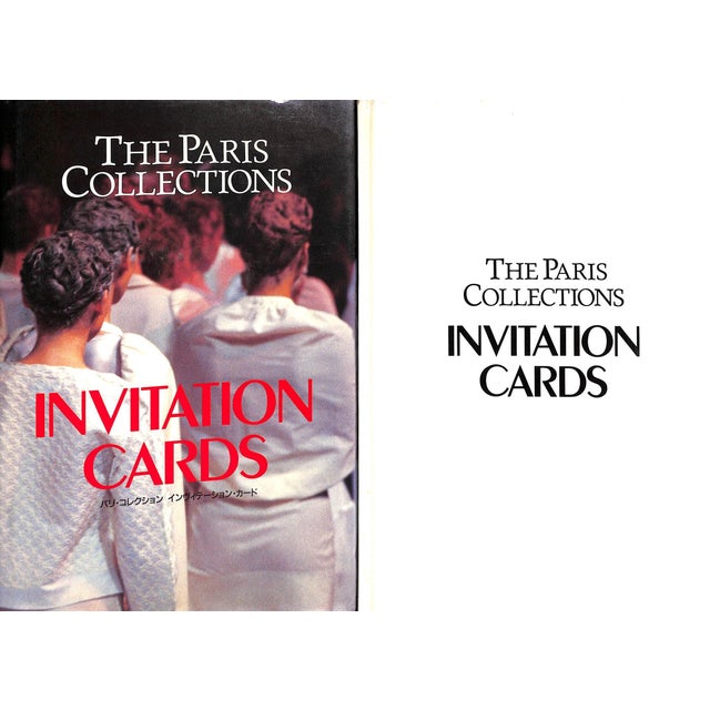 Traditional "The Paris Collections Invitation Cards 1983-1993" 1994 Nakajima, Akiko [Editor] For Sale - Image 3 of 17