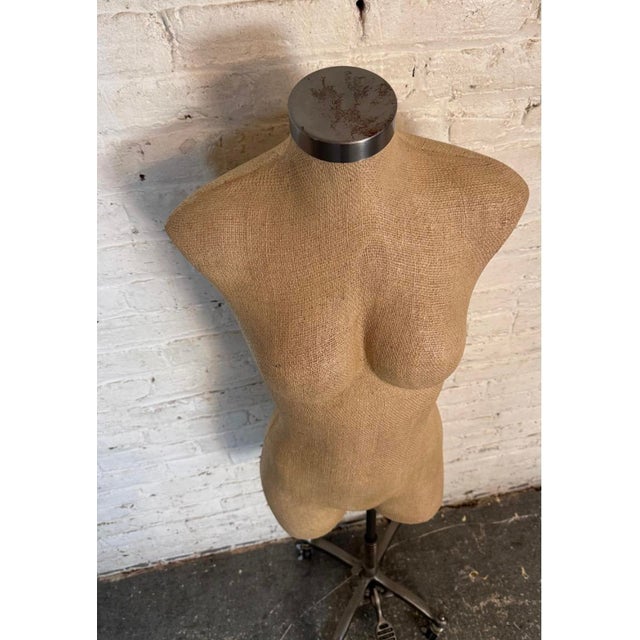 Vintage Adjustable Mannequin on Wheels For Sale In New York - Image 6 of 9