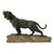 1920s Art Deco Bronze Lion, Signed. For Sale