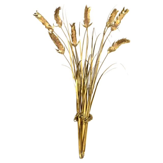 Wall Sculpture in Brass by Daniel d'Haeseleer, 1970s For Sale