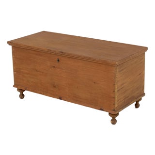 American Pine Blanket Chest For Sale
