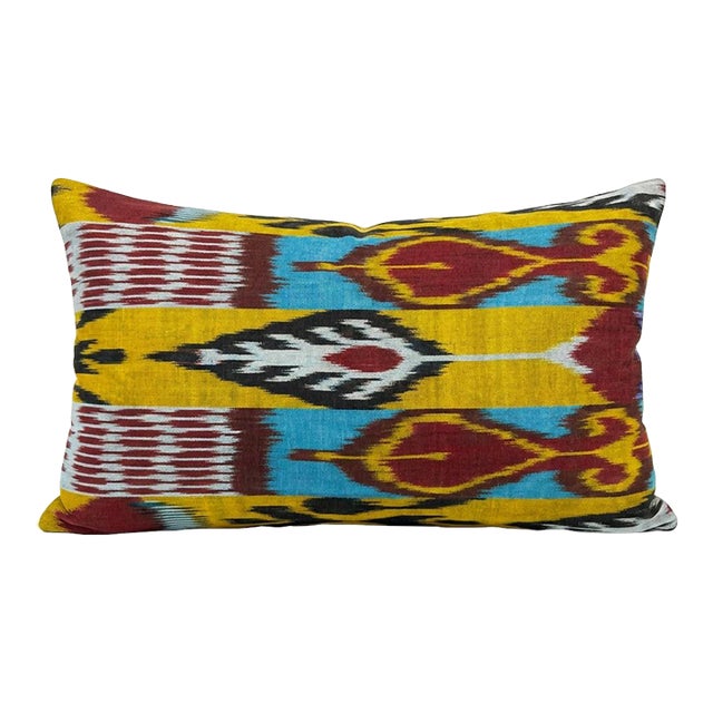 Silk Velvet Lumbar Pillow Cover 13'' X 19'' For Sale