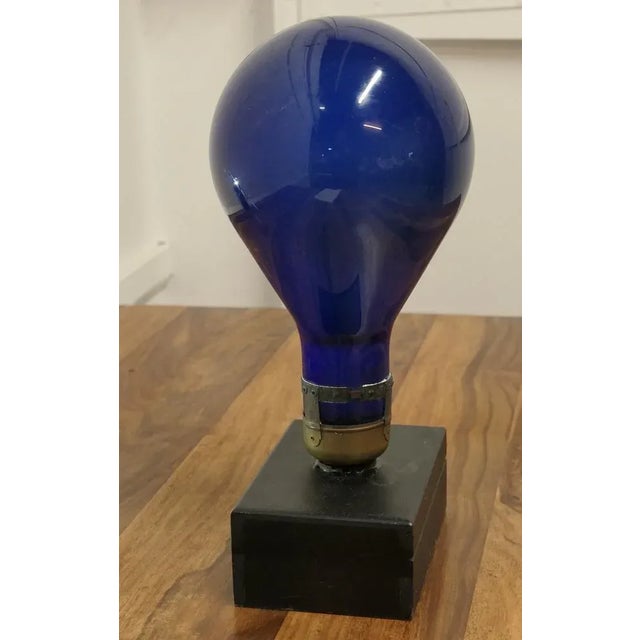 Industrial Sculpture made from an Early American Light Bulb, 1920s For Sale - Image 4 of 8