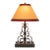 Custom French Regency Table Lamp With Parchment Shade For Sale